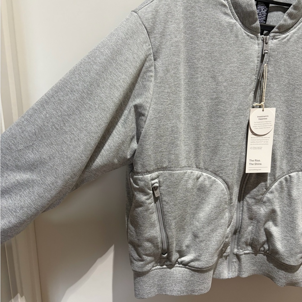 Vuori Halo Basin Bomber Jacket~ size L - Picture 4 of 10